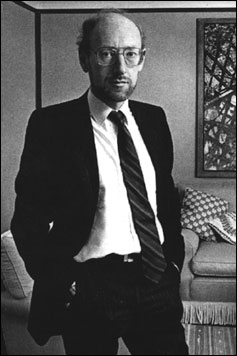 Clive Sinclair en 1985
