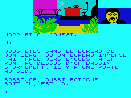 Le bureau de Von Berg